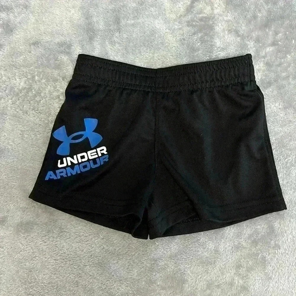 Under Armour - pull on sport shorts. Size 6-9  months - Picture 1 of 3
